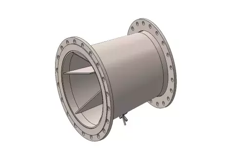 Vaned Eccentric Reducer