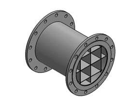 Flow Straightening Spool