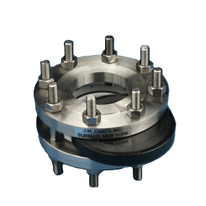 Industrial rupture disk pressure relief assembly used in chemical and process monitoring systems.