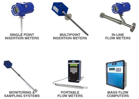 Types of Thermal Mass Flowmeters
