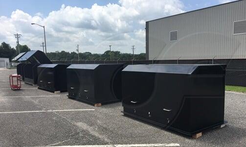 Custom fiberglass enclosures
