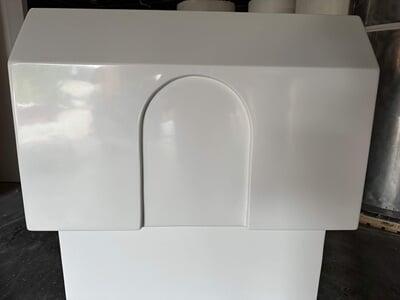 A rain molded equipment enclosure