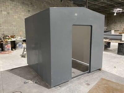 Gray shelter