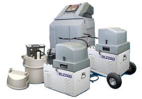 A variety of automatic water samplers