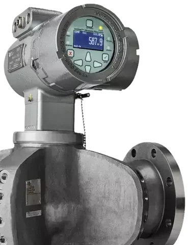 Panametrics Sentinel custody-transfer ultrasonic flowmeter used as the primary CNG metering device