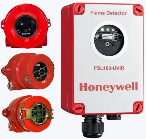 A variety of Honeywell flame detectors