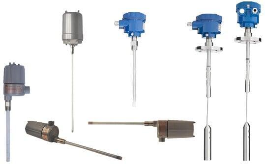 A variety of capacitance level meters