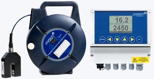 An infrared attenuation level meter for liquid solid interface level measurement