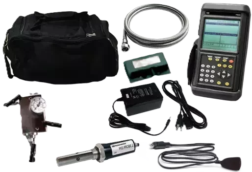 Panametrics PM880 Portable Dew Point Meter with carrying bag and accessories