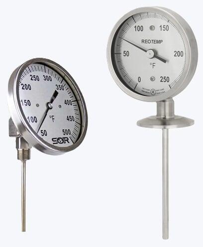Bimetallic Temperature Gauge