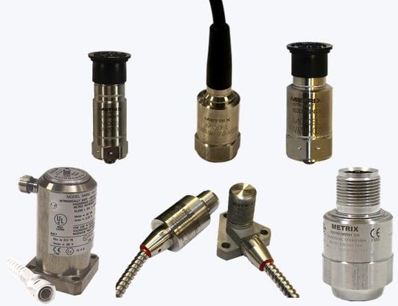 A variety of vibration sensors