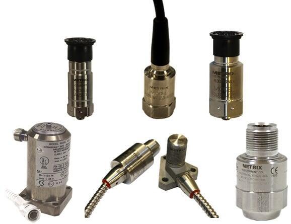 Vibration sensors for cooling towers